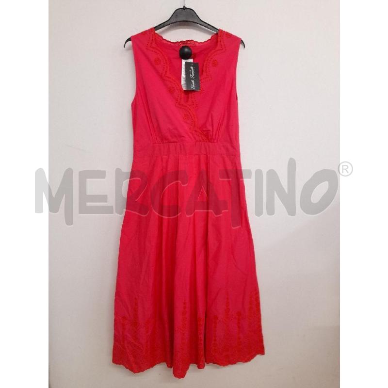 ABITO DONNA MAX&CO FUCSIA CUCITURE ARANCIONI  | Mercatino dell'Usato Bastia umbra 1