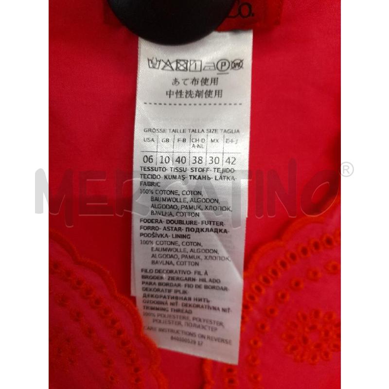ABITO DONNA MAX&CO FUCSIA CUCITURE ARANCIONI  | Mercatino dell'Usato Bastia umbra 4