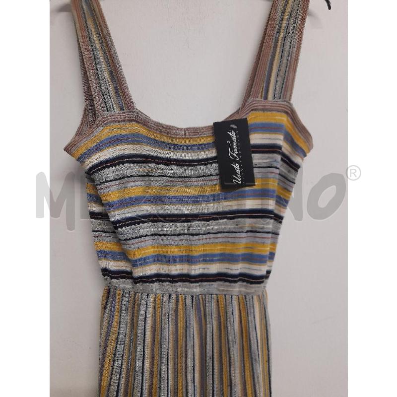 ABITO DONNA MISSONI IN MAGLIA FANTA RIGHE GIALLO BLU  | Mercatino dell'Usato Bastia umbra 2