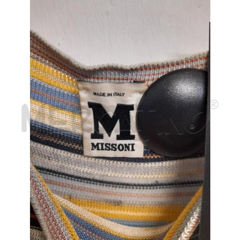 ABITO DONNA MISSONI IN MAGLIA FANTA RIGHE GIALLO BLU  | Mercatino dell'Usato Bastia umbra 3