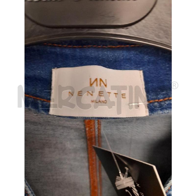 ABITO DONNA NENETTE DENIM BLU CON BOTTONI DORATI  | Mercatino dell'Usato Bastia umbra 2
