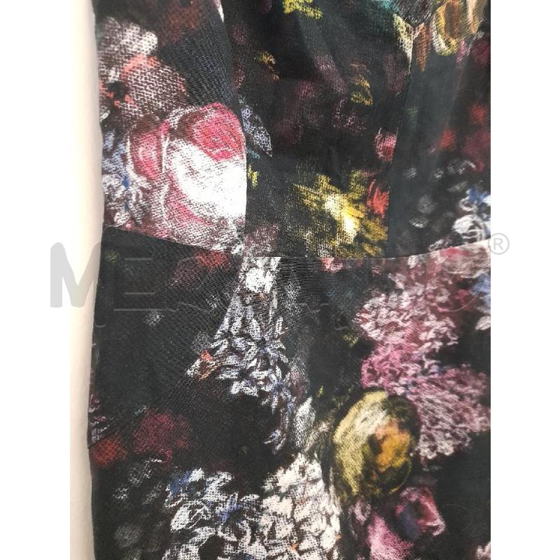 ABITO DONNA PAUL SMITH NERO STAMPA FIORI  | Mercatino dell'Usato Bastia umbra 3