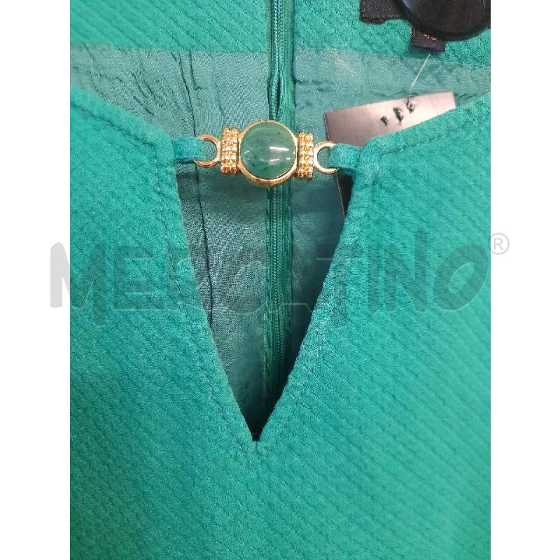 ABITO DONNA TUBINO LUISA SPAGNOLI VERDE  | Mercatino dell'Usato Bastia umbra 3