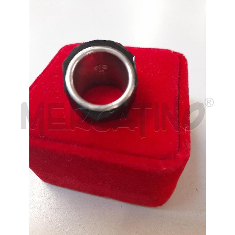 ANELLO DONNA SWAROVSKI NIRVANA NERO  | Mercatino dell'Usato Bastia umbra 3