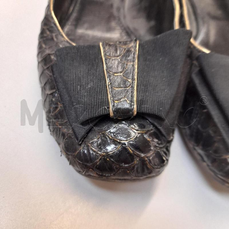 BALLERINA DOLCE&GABBANA NERA EFFETTO RETTILE  | Mercatino dell'Usato Bastia umbra 2