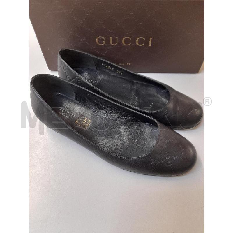 BALLERINA GUCCI MONOGRAM NERO | Mercatino dell'Usato Bastia umbra 1