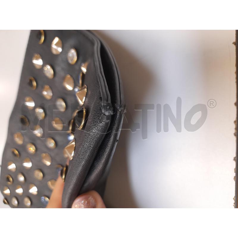 BORSA DONNA PATRIZIA PEPE NERA CON PIETRE (SEGNI) | Mercatino dell'Usato Bastia umbra 3