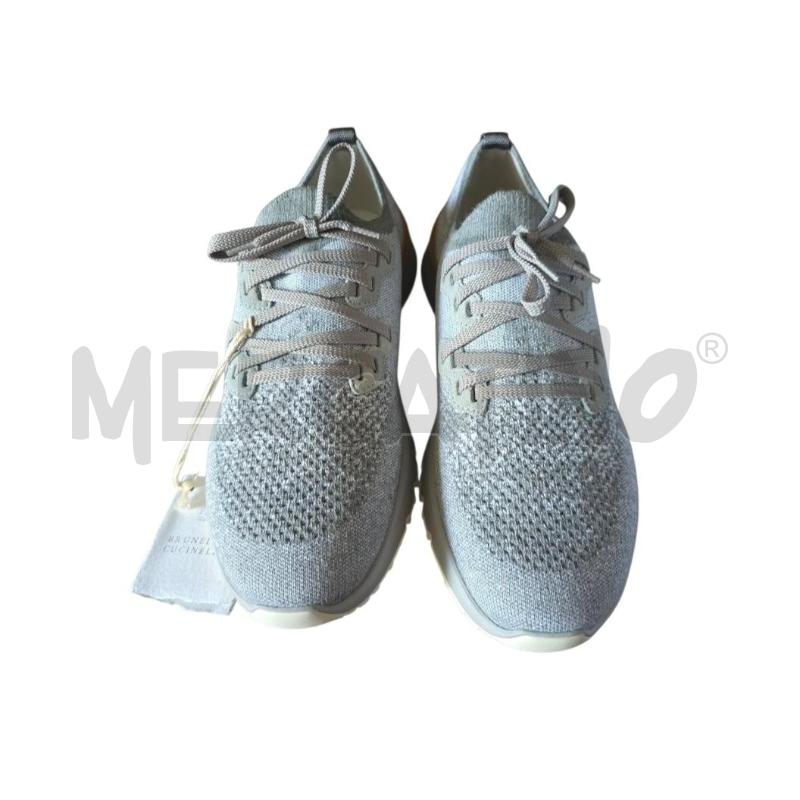 BRUNELLO CUCINELLI SNEAKERS UOMO GRIGIO CHIARO | Mercatino dell'Usato Bastia umbra 2