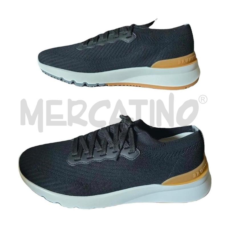 BRUNELLO CUCINELLI SNEAKERS UOMO NERO | Mercatino dell'Usato Bastia umbra 1