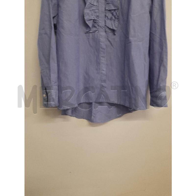 CAMICIA DONNA BRUNELLO CUCINELLI RIGHE BLU BIANCHE  | Mercatino dell'Usato Bastia umbra 4