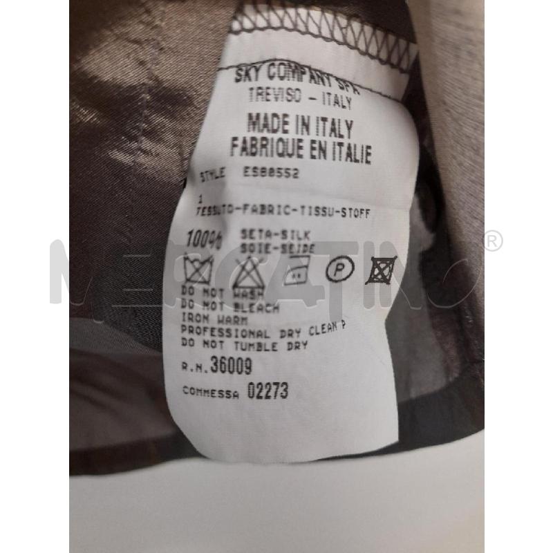 CAMICIA DONNA CALVIN KLEIN TORTORA PURA SETA  | Mercatino dell'Usato Bastia umbra 2