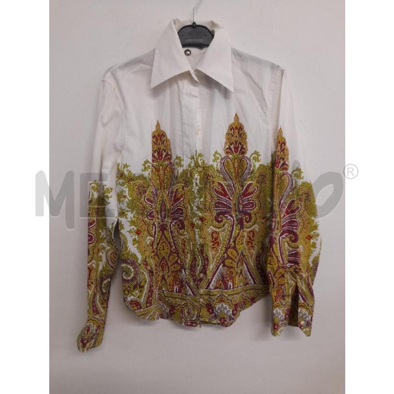 CAMICIA DONNA ETRO BIANCO DISEGNO LIME | Mercatino dell'Usato Bastia umbra 1