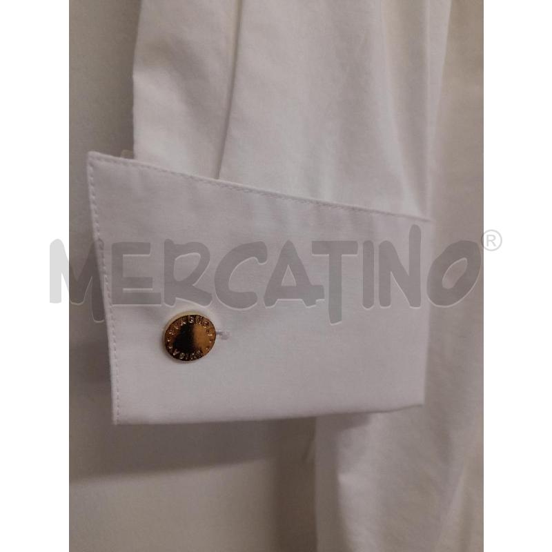 CAMICIA DONNA LUISA SPAGNOLI BIANCA ROUGES LUNGA  | Mercatino dell'Usato Bastia umbra 2