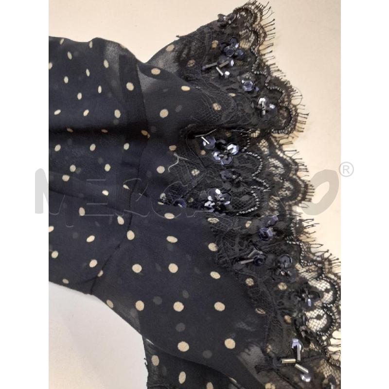CAMICIA DONNA LUISA SPAGNOLI BLU POIS | Mercatino dell'Usato Bastia umbra 3