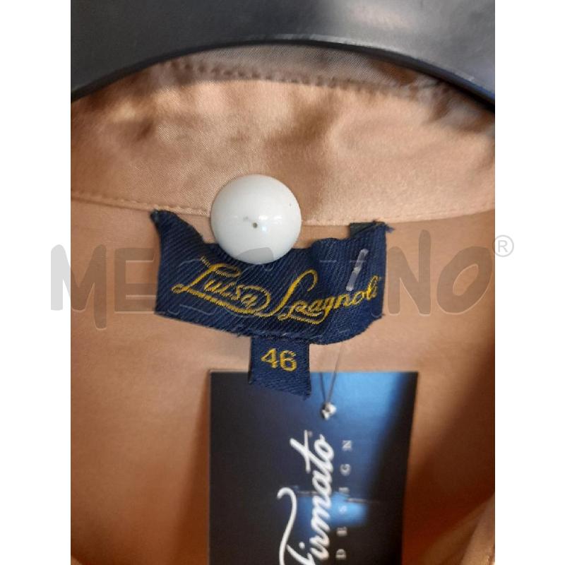 CAMICIA DONNA LUISA SPAGNOLI DORATA  | Mercatino dell'Usato Bastia umbra 2