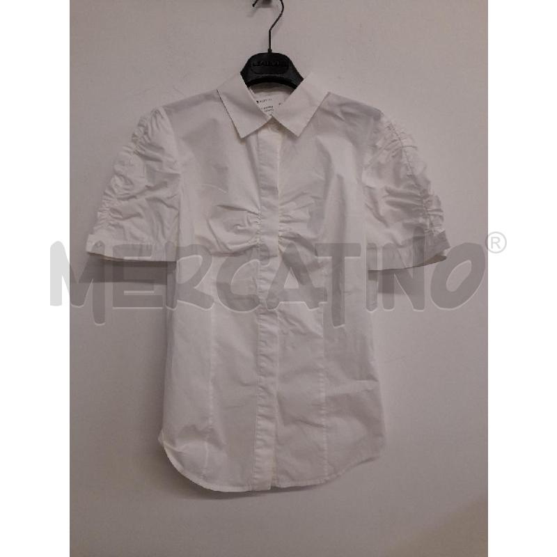 CAMICIA DONNA MAX&CO BIANCO MANICA CORTA | Mercatino dell'Usato Bastia umbra 1