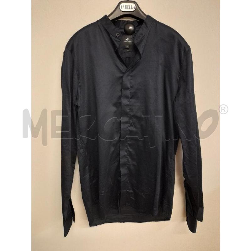 CAMICIA UOMO ARMANI EXCHANGE BLU COREANA  | Mercatino dell'Usato Bastia umbra 1