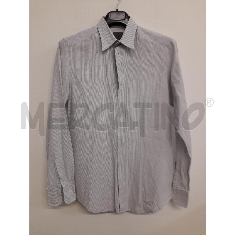 CAMICIA UOMO CALVIN KLEIN GRIGIA | Mercatino dell'Usato Bastia umbra 1
