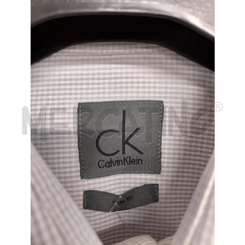 CAMICIA UOMO CALVIN KLEIN GRIGIA | Mercatino dell'Usato Bastia umbra 2