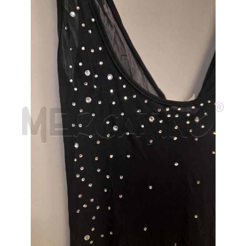 CANOTTA DONNA PINKO NERA STRASS | Mercatino dell'Usato Bastia umbra 2