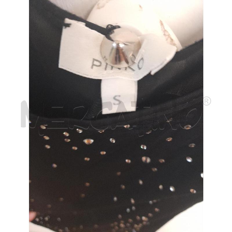 CANOTTA DONNA PINKO NERA STRASS | Mercatino dell'Usato Bastia umbra 3