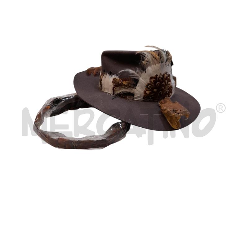 CAPPELLO FASCIA PIUME E TESTA DI CROTALO | Mercatino dell'Usato Bastia umbra 4