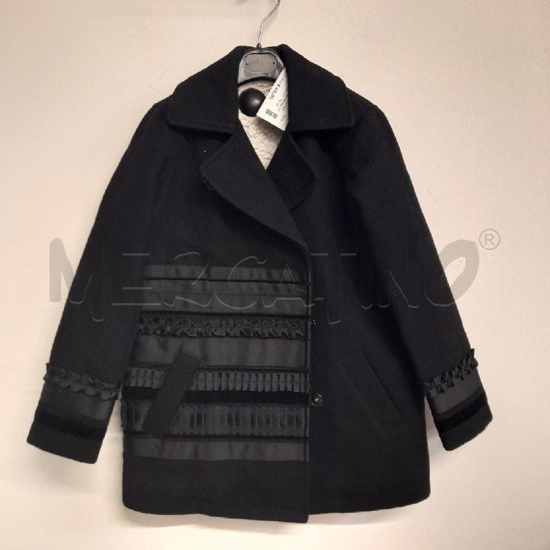 CAPPOTTINO BAMBINA TWIN-SET NERO INT BIANCO  | Mercatino dell'Usato Bastia umbra 1
