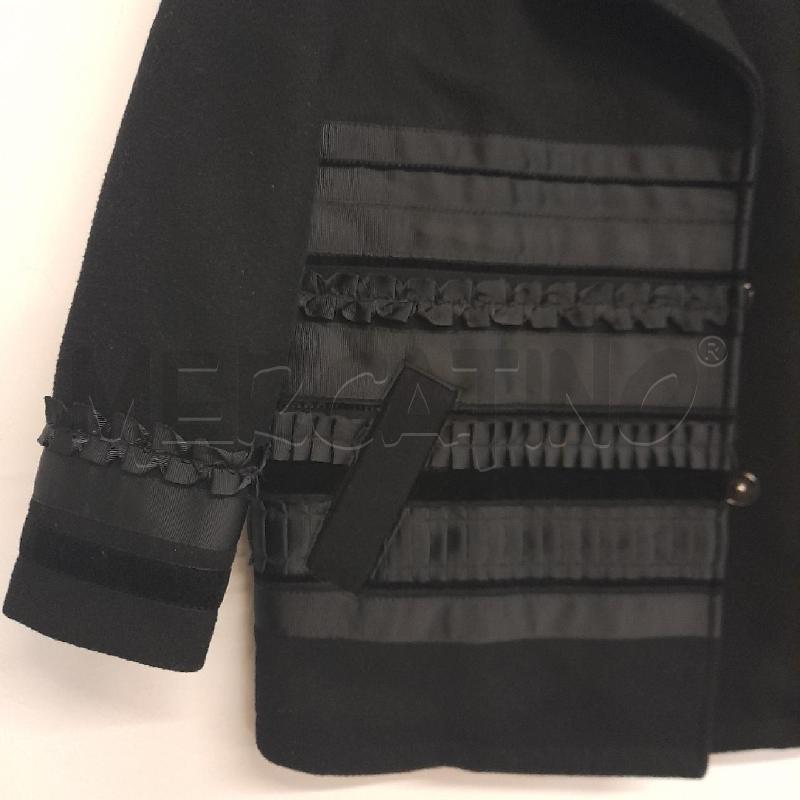 CAPPOTTINO BAMBINA TWIN-SET NERO INT BIANCO  | Mercatino dell'Usato Bastia umbra 2