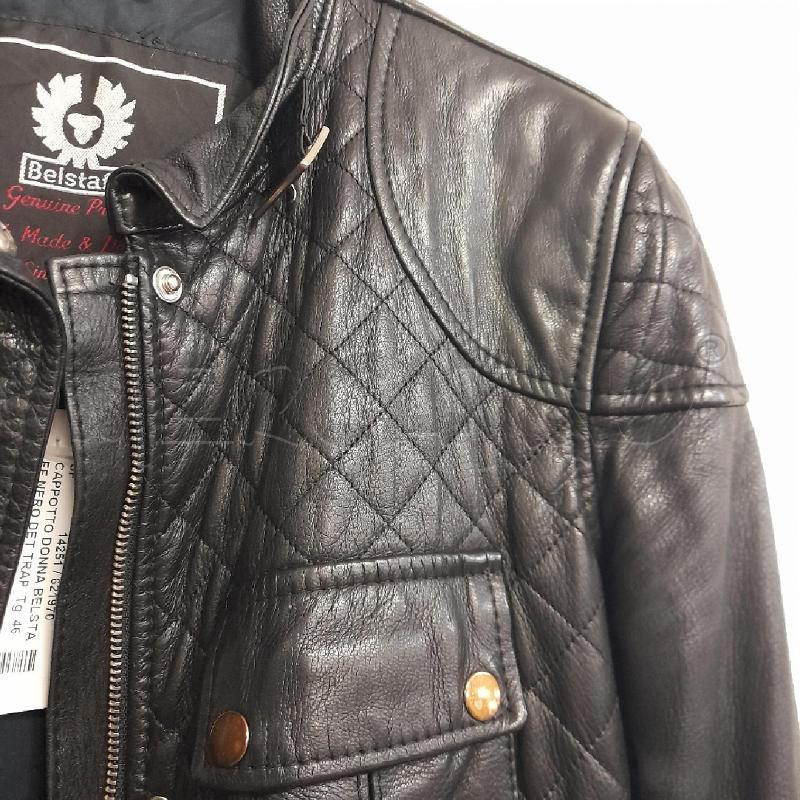 CAPPOTTO DONNA BELSTAFF NERO DET TRAPUNTATO  | Mercatino dell'Usato Bastia umbra 3