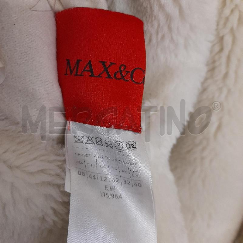 CAPPOTTO DONNA MONTONE MAX&CO GHIACCIO (PICCOLI SEGNI)  | Mercatino dell'Usato Bastia umbra 2