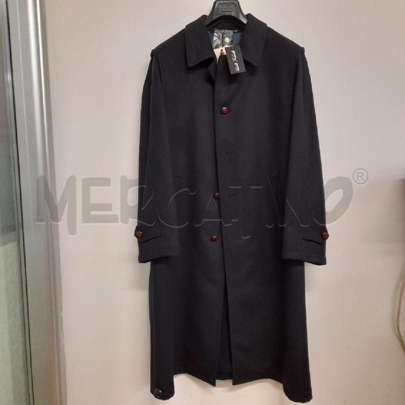CAPPOTTO UOMO DOLOMITEN BLU NAVY BOTTONI IN PELLE MARRONI  | Mercatino dell'Usato Bastia umbra 1
