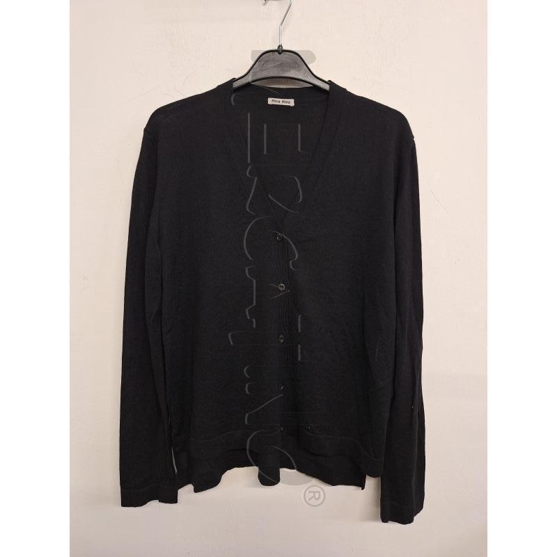CARDIGAN DONNA MIU MIU  NERO  | Mercatino dell'Usato Bastia umbra 1