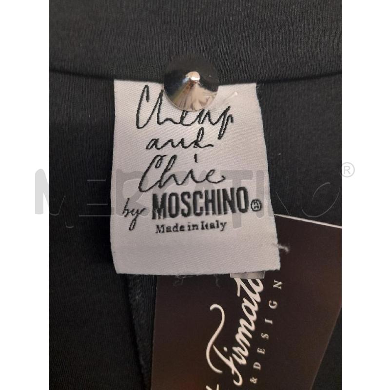 CARDIGAN DONNA MOSCHINO NERO MAGLIA LEGGERA | Mercatino dell'Usato Bastia umbra 3