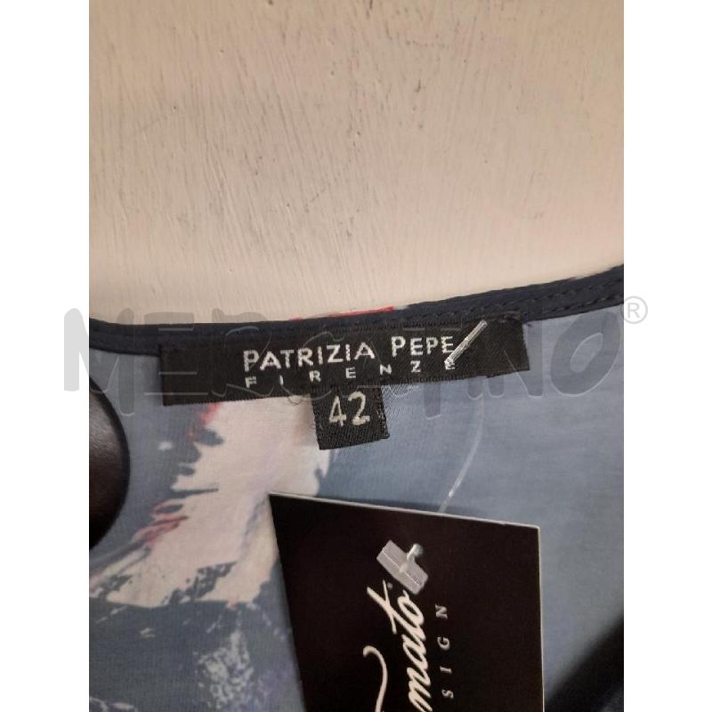 CASACCA DONNA PATRIZIA PEPE STAMPA FANTA GIALLO E BLU | Mercatino dell'Usato Bastia umbra 2