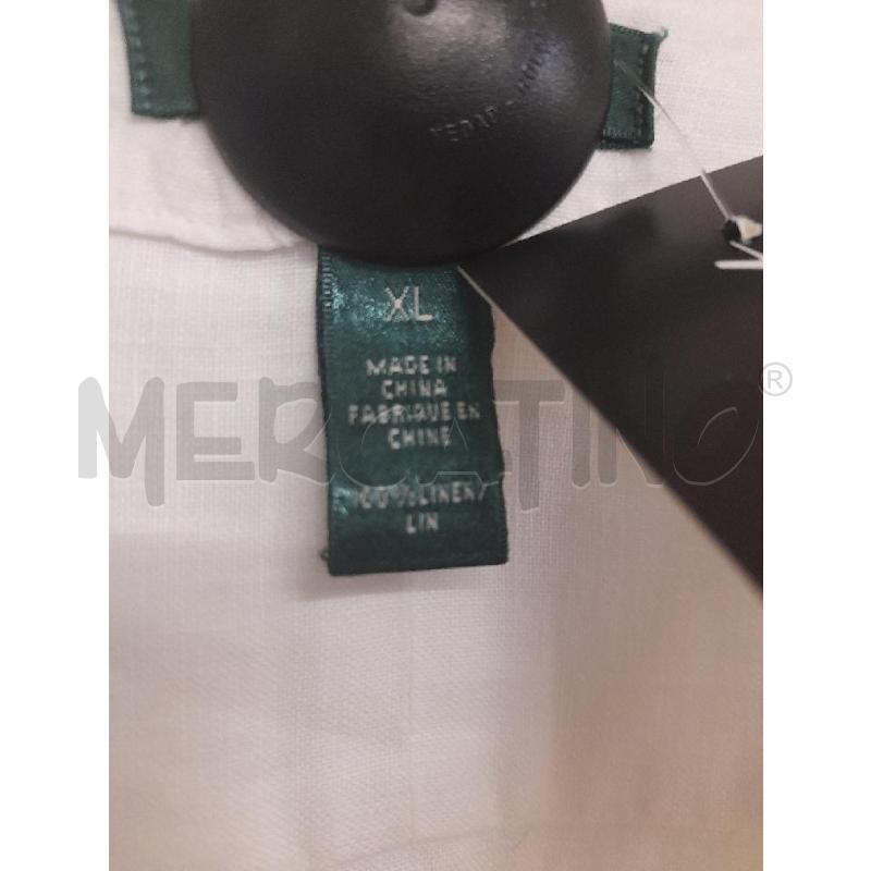CASACCA DONNA RALPH LAUREN BIANCA PURO LINO  | Mercatino dell'Usato Bastia umbra 2