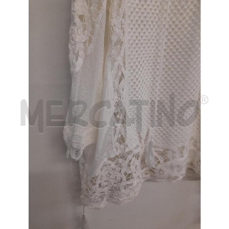 CASACCA DONNA TWINSET BIANCA DETTAGLIO TRAFORATO  | Mercatino dell'Usato Bastia umbra 2