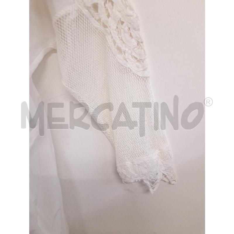 CASACCA DONNA TWINSET BIANCA DETTAGLIO TRAFORATO  | Mercatino dell'Usato Bastia umbra 3