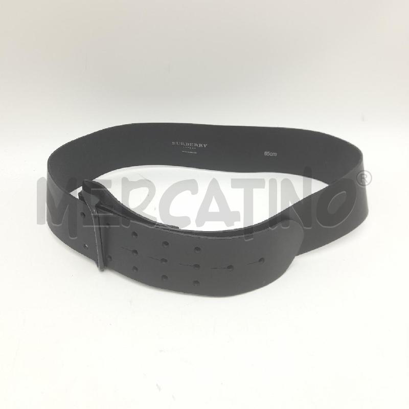 CINTURA DONNA BURBERRY NERA  | Mercatino dell'Usato Bastia umbra 1
