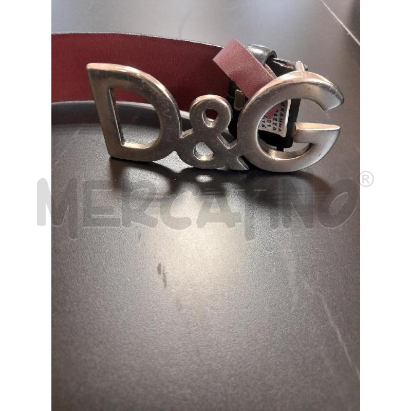 CINTURA DONNA D&G NERA IN PELLE | Mercatino dell'Usato Bastia umbra 2