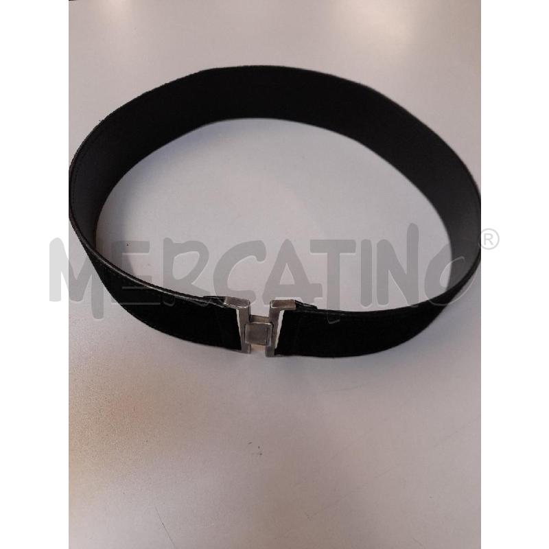 CINTURA DONNA YSL NERA SCAMOSCIATA  | Mercatino dell'Usato Bastia umbra 1