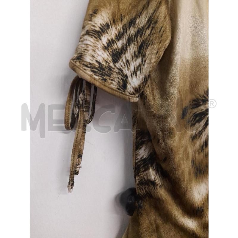 COMPLETO DONNA CLASS ROBARTO CAVALLI STAMPA ANIMALIER VERDE OLIVA  | Mercatino dell'Usato Bastia umbra 3