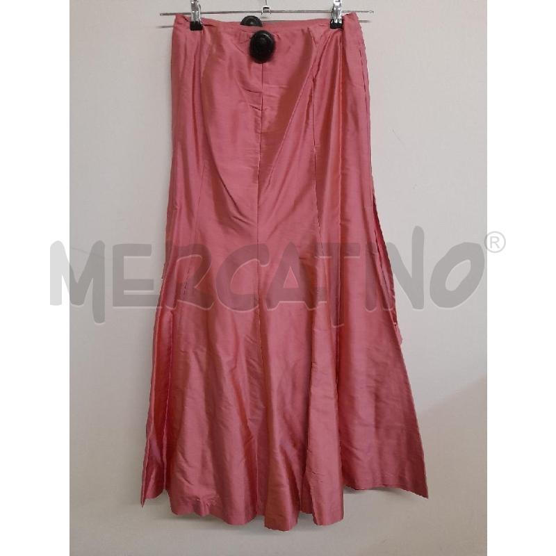 COMPLETO DONNA LUISA SPAGNOLI ROSA SETA GONNA+SCIALLE | Mercatino dell'Usato Bastia umbra 2