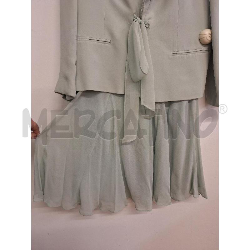 COMPLETO DONNA LUISA SPAGNOLI VERDE ACQUA (PICCOLI SEGNI) | Mercatino dell'Usato Bastia umbra 2