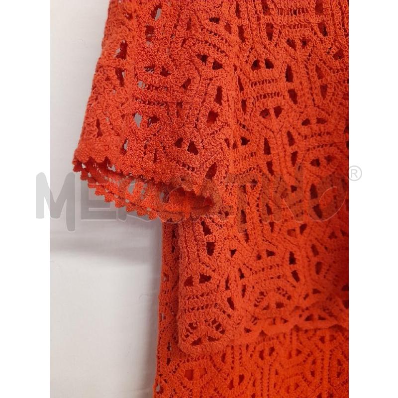 COMPLETO DONNA MAX&CO (M) ARANCIONE RICAMO TRAFORATO  | Mercatino dell'Usato Bastia umbra 2
