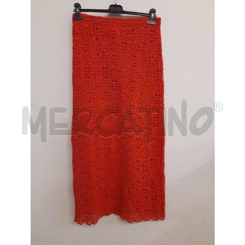 COMPLETO DONNA MAX&CO (M) ARANCIONE RICAMO TRAFORATO  | Mercatino dell'Usato Bastia umbra 3