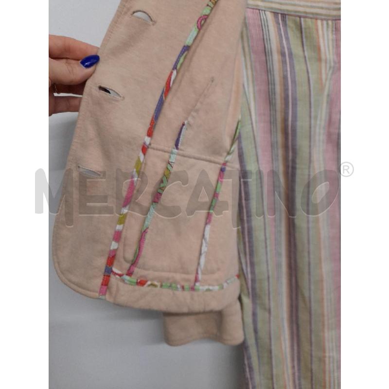 COMPLETO ETRO GIACCA CAMMELLO E PANTALONE RIGHINE | Mercatino dell'Usato Bastia umbra 2