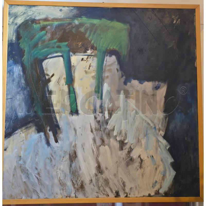 DIPINTO SORIN DAN COJOCARU OLIO SU TELA 88X88  | Mercatino dell'Usato Bastia umbra 1