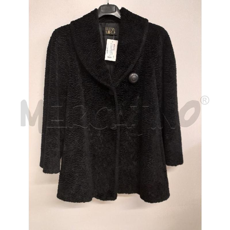 GIACCA DONNA ELENA MIRO NERO ASTRACAN | Mercatino dell'Usato Bastia umbra 1
