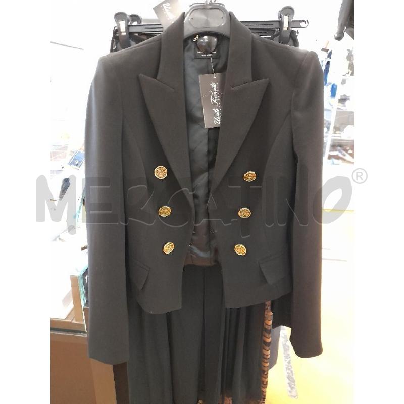 GIACCA DONNA ELISABETTA FRANCHI CROP BOTTONE DORATO  | Mercatino dell'Usato Bastia umbra 1