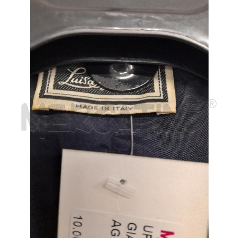 GIACCA DONNA LUISA SPAGNOLI BLU LINO | Mercatino dell'Usato Bastia umbra 2